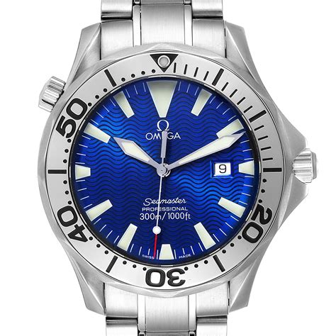 omega light blue watch|omega seamaster blue face.